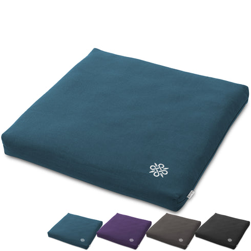Prajna 22" Organic Cotton Zabuton Meditation Cushion Mat